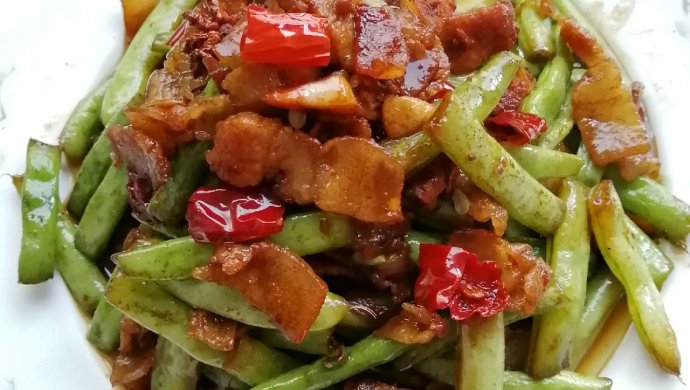 Stir-fried Pork with Beans