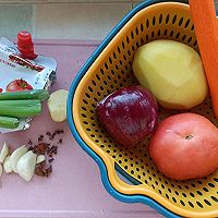 The recipe of beef stew, tomato, beef and potatoes stew, learned from the old Hui people Illustration 2