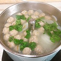 Water Boiled Meatballs and Radish Soup# Delicious but Not Burning# Recipe Illustration 12