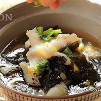 #find丝grandmotherxiangxiangmanmid-autumn feast#kelp fish fillet soup Illustration of how to do it 8