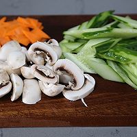 #primary and middle school students nutritious meals#Let children show off the nutrition of rice Home-cooked dishes｜Illustration of how to make cucumber and beef slices 4