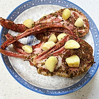 Super simple and quick French vanilla lamb chops recipe 1