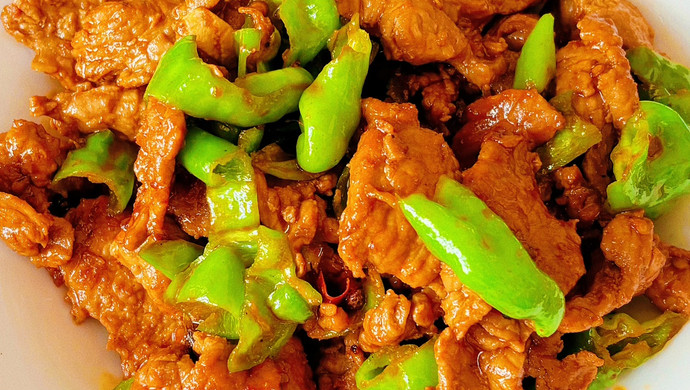 Green pepper beef