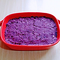 #Childhood is different, food has patterns#Cheese Baked Purple Sweet Potato Illustration of how to make clay 7