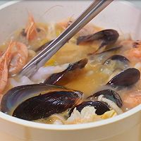 # seeking grandma's hometownFragrant Mid-Autumn Festival#Canadian Arctic Shrimp Mussel Tom Yum Soup Recipe Illustration 7