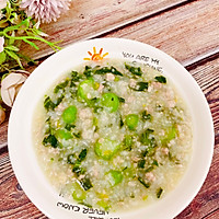 #primary and middle school students nutritious meal#How to make minced cabbage and meat porridge Illustration 1