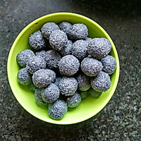 The first bowl of reunion, sweet and colorful on New Year's Day— —Illustration of how to make black sesame and peanut glutinous rice balls 3