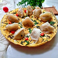 #Goddess Picnic Notes#Simple zero-failure egg-fried dumplings Illustration of how to do it 9