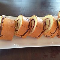 Chiba Blueberry Sweet Core Cake Roll (with successful rolling method) ) Illustration of how to do it 20