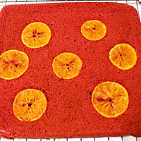 Red Velvet Tangerine Cake Recipe Illustration 8