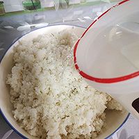 Illustration of how to make sweet fermented rice 4