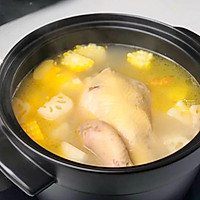 Illustration of how to make nourishing chicken soup 9