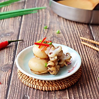 Served with wine and roasted cuttlefish with vegetable bean paste#Created at 