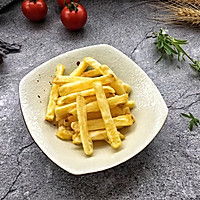 Non-fried French fries ~ Illustration of the oven version 10