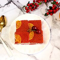 Red Velvet Tangerine Cake Recipe Illustration 9