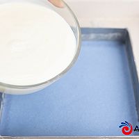 #Liu Genghong Girl Fat Reduction Diet# Ice Blue Coconut Mousse Cake, sweet but not greasy and cold! Recipe 6