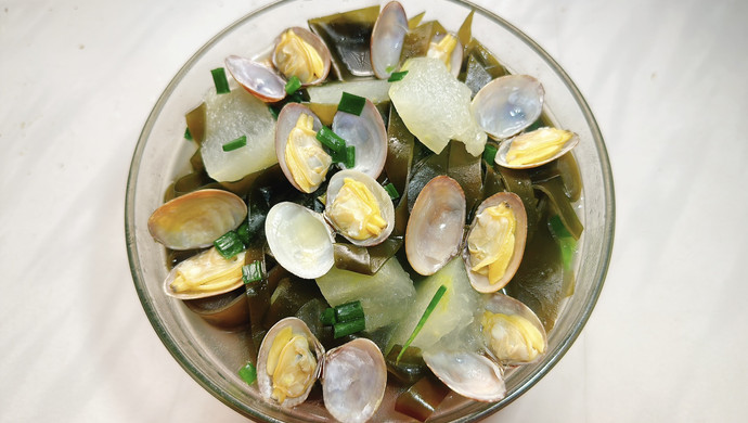 Winter Melon, Seaweed and Clam Soup