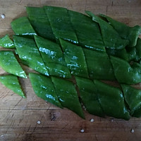 Green Pepper Potato Chips#Father's Day, cook a dish for dad #How to practice illustration 4