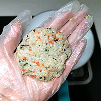 Illustration of how to make vegetable fried rice cakes 6