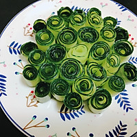 Summer appetizer-Simple and easy to make quick dish of cucumber with oil Illustration of how to do it 4