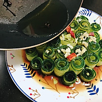 Summer appetizer-singing oil cucumber is a simple and easy to make quick dish Illustration of how to do it 12