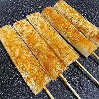 #金龙鱼熟熟-熟熟熟#camping snacks -Illustration of how to make crispy baked rice cake 6