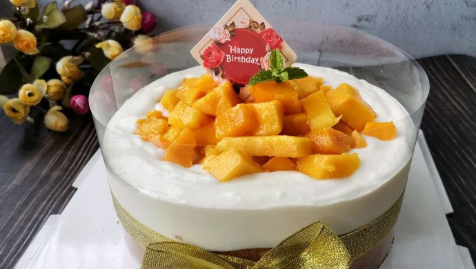 Mango pulp cake