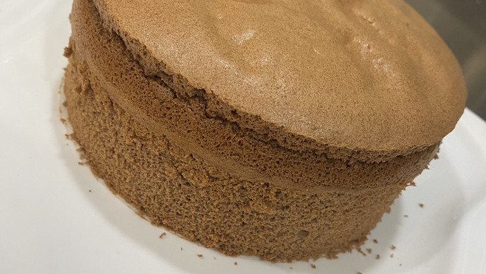 Chocolate chiffon cake