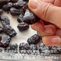 Illustration of three steamed and three dried dates 5