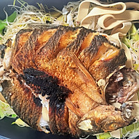 #行伟grandmother’s fragrant Mid-Autumn Festival#Suitable for the whole family Illustration of how to make homemade grilled fish 11