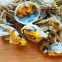 Braised hairy crabs in oil#