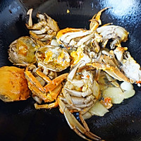 Braised hairy crabs in oil#