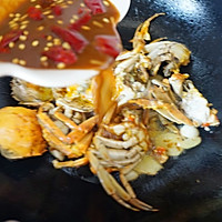 Braised hairy crabs in oil#