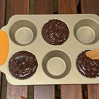 #Healthy Sweet Baking Cuisine#Chocolate Mushroom Head Muffin Cake Illustration of how to do it 7