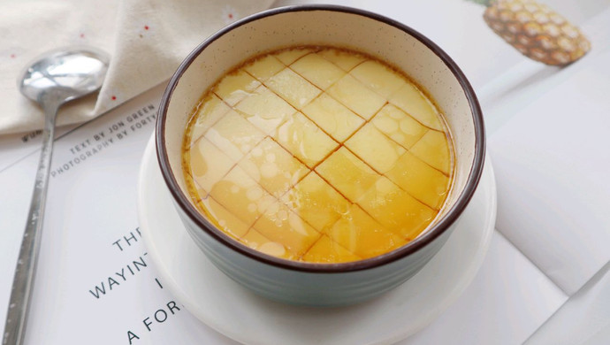 Super tender steamed egg custard