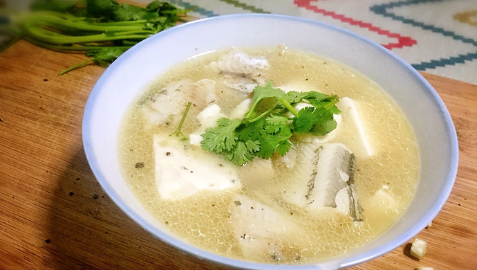 Longli fish tofu soup