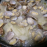 Illustration of how to make clam and winter melon soup 8