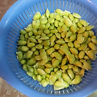 Summer appetizer - fried edamame with dried radish, illustration 1 