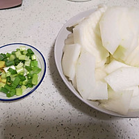 Illustration of how to make clam and winter melon soup 2