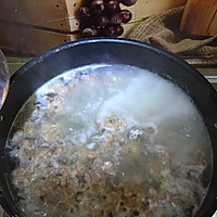 Illustration of how to make cabbage, vermicelli and meatball soup 7