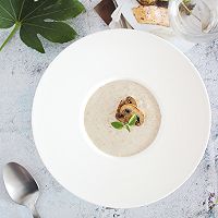 French classic [cream of mushroom soup] recipe illustration 11