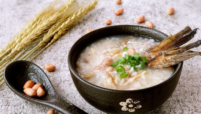 Bonito Peanut Porridge