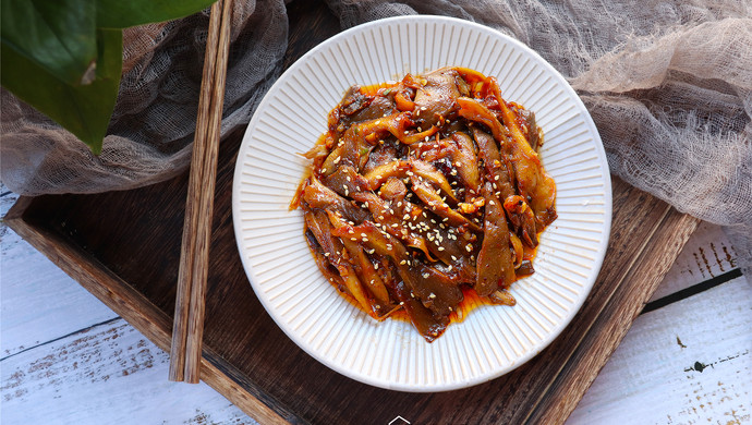 Braised Oyster Mushrooms