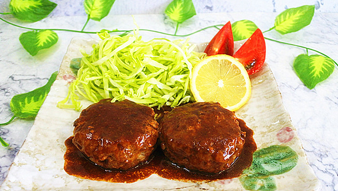 Japanese hamburger meat