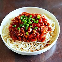 Super delicious tomato meat sauce noodles, it turns out to be so simple to make , those who love noodles should collect it now! Illustrated recipe 14