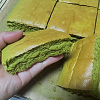 Illustration of how to make matcha ancient cake 10