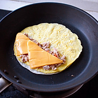 #cheesecover was exploded and changed to cheese flavor#tuna kimchi cheese pancake 5 Illustration of how to make delicious breakfast in minutes 8