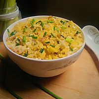 Golden Scallion Egg Fried Rice - Muyi's Rice Recipe Illustration 12