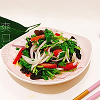 #Spend 10 minutes to make a dish!#快手 Cold Mixed Mix Illustration of how to cook vegetables 8