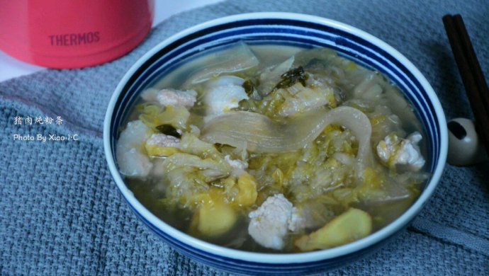 Pork stewed vermicelli